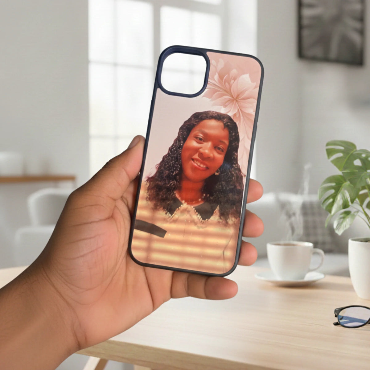 Personalized iPhone custom case, name or image 12-17