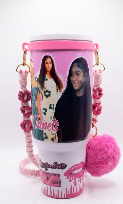 Custom 40 oz Tumbler for Women (Personalized with Your Photo) All colors