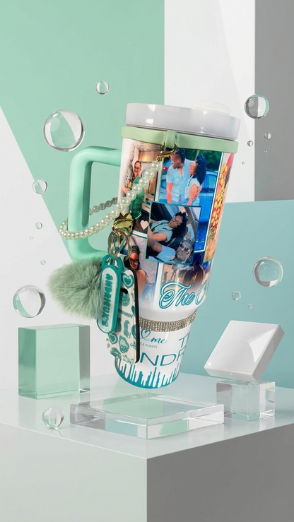 Custom 40 oz Tumbler for Women (Personalized with Your Photo) All colors