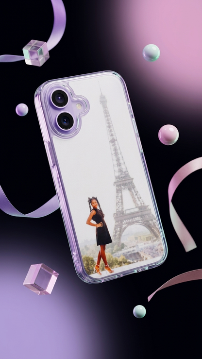 Personalized iPhone custom case, name or image 12-17