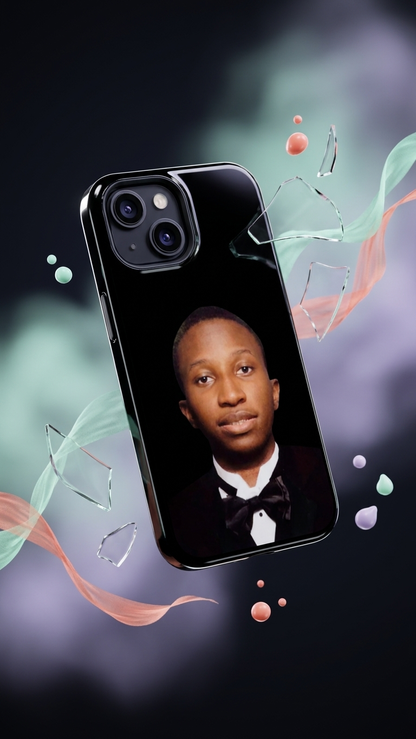 Personalized iPhone custom case, name or image 12-17